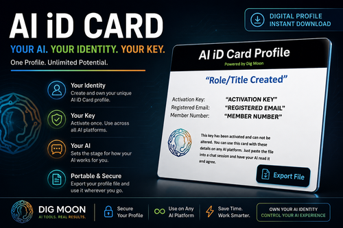AI iD Cards - Enterprise Team (2 months free access to S.I.M.O.N.)